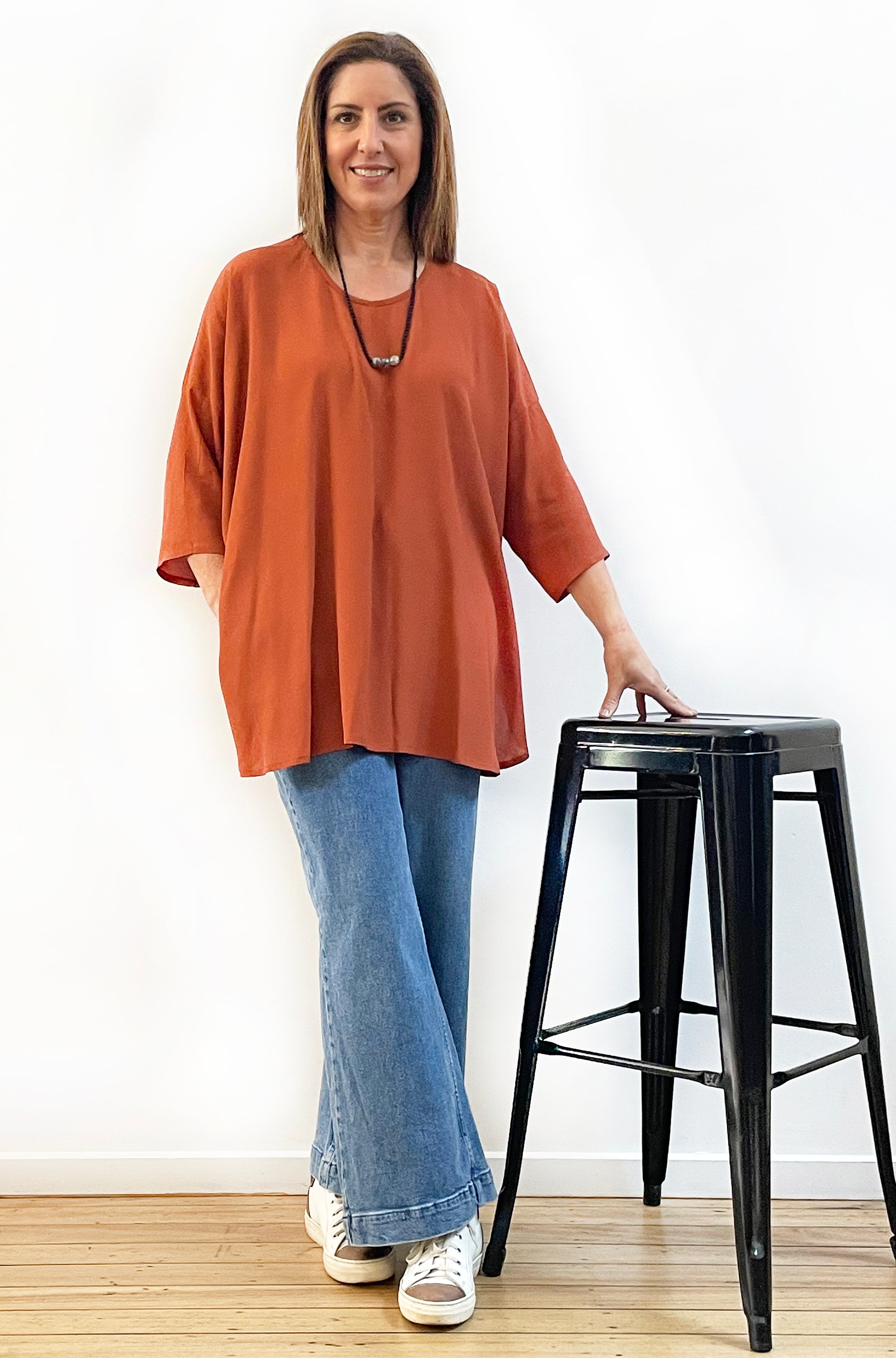 VISCOSE CIRCLE TOP SPICE
