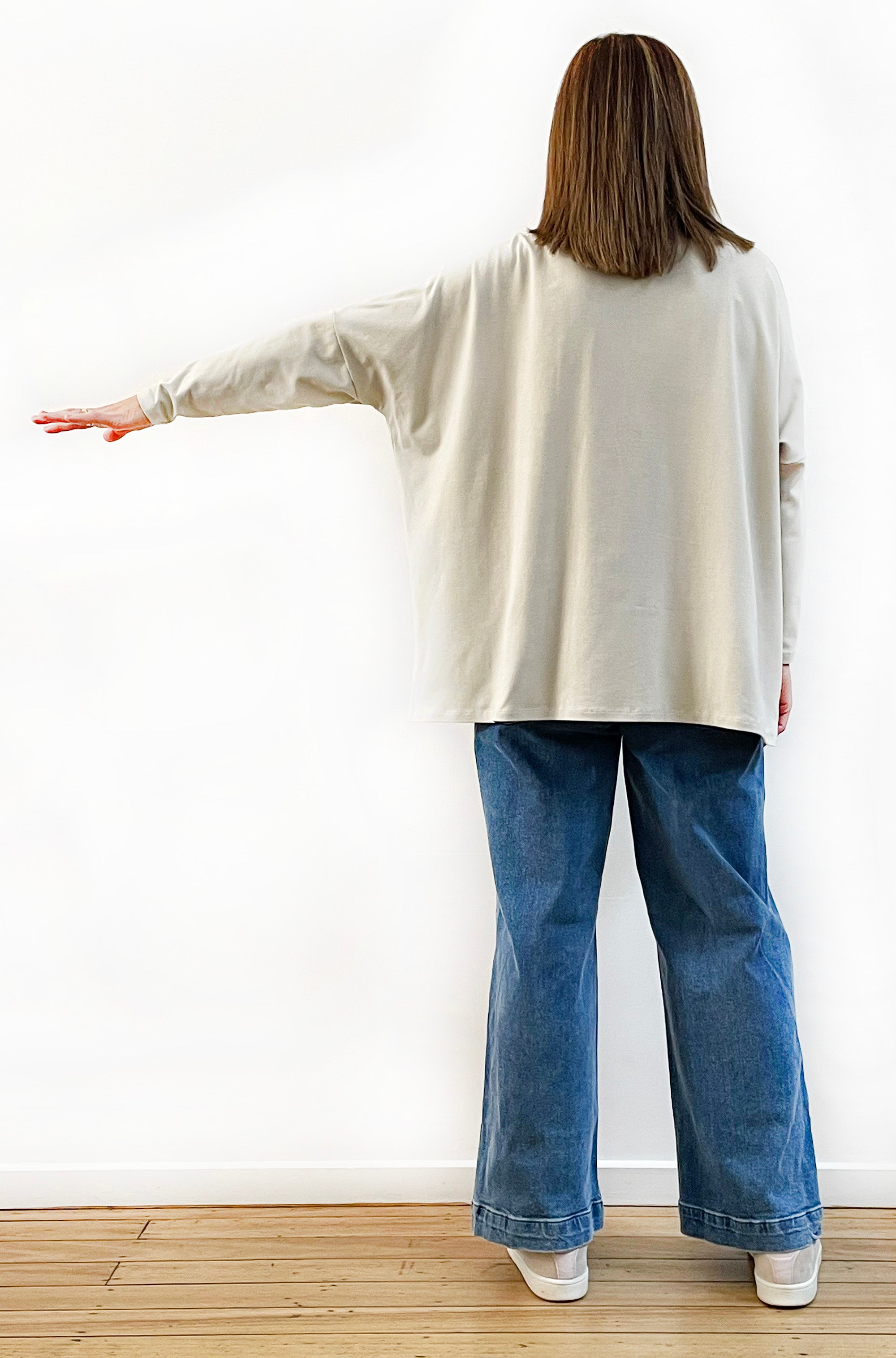 BAMBOO/ORGANIC COTTON BUTTON THRU CARDI CALICO