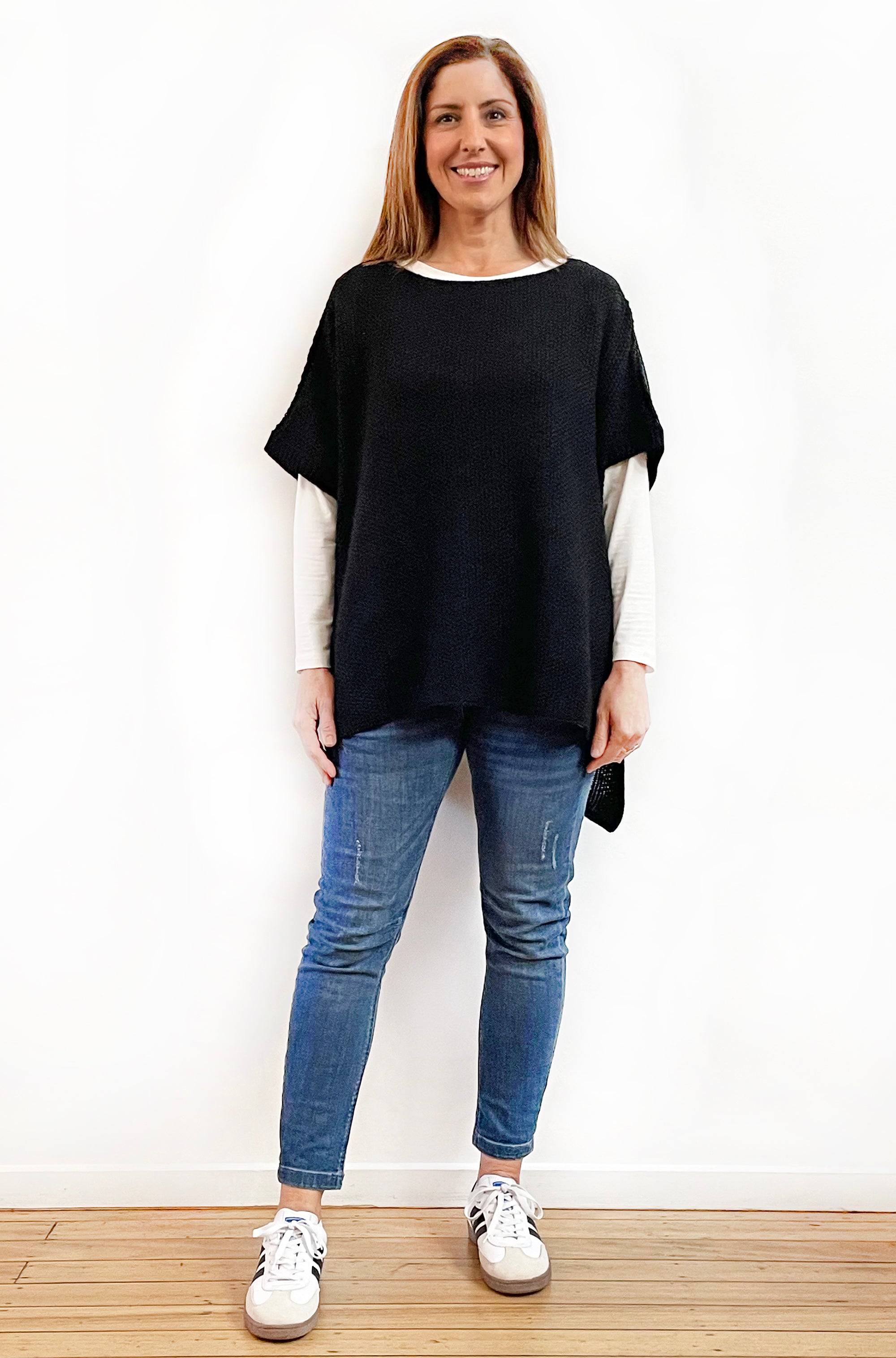 YOU'RE BEAUTIFUL KNIT BLACK