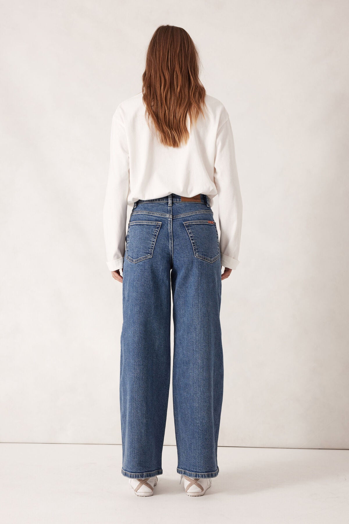 CERES LIFE EVIE WIDE LEG JEAN FRESH INDIGO