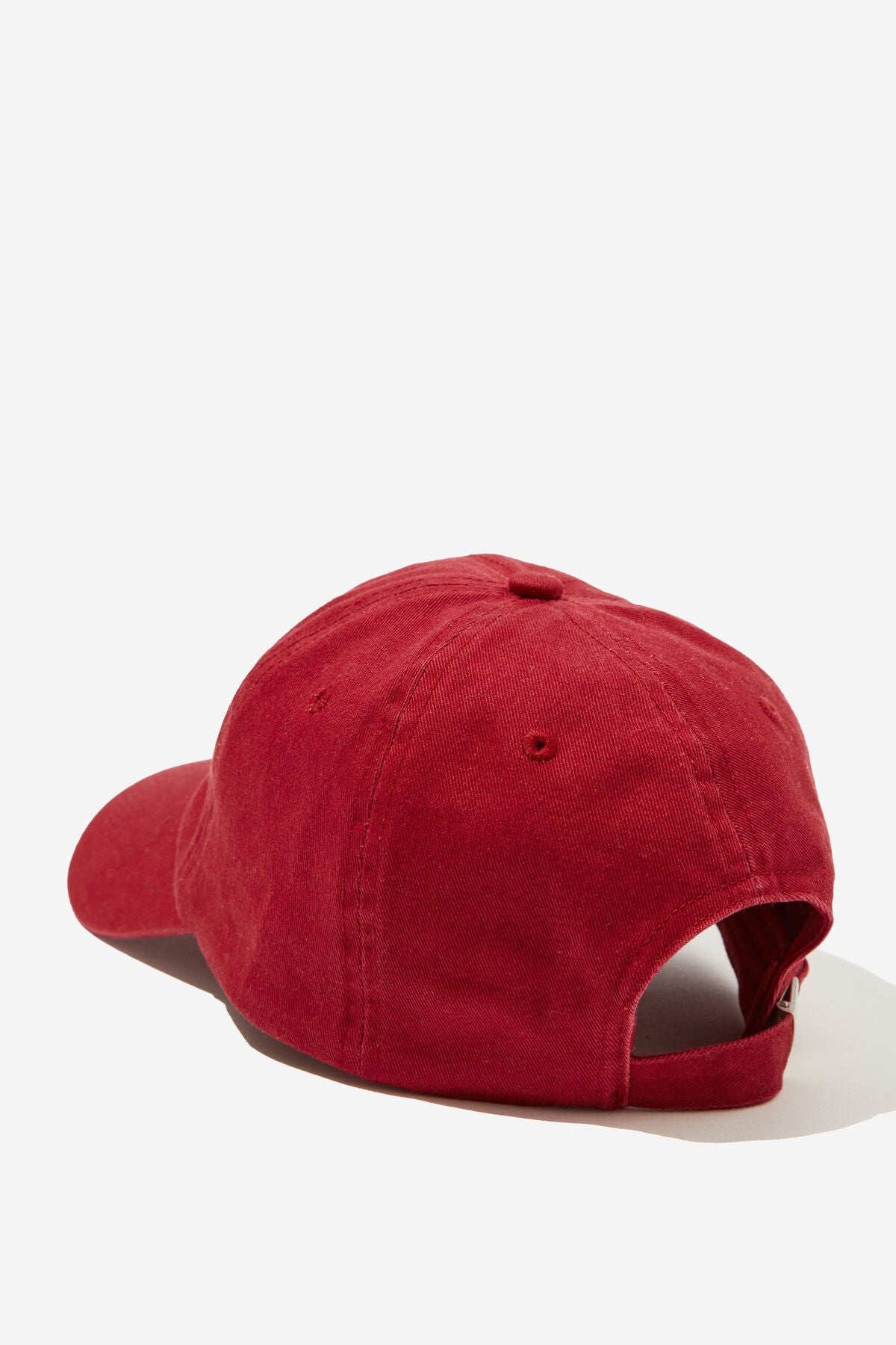 CERES LIFE MONOGRAM CAP DEEP RED