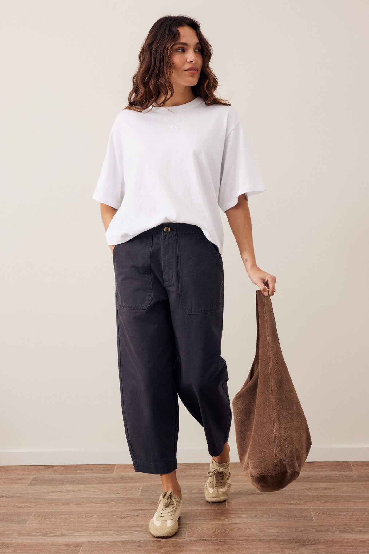 CERES LIFE WEEKENDER PANT WASHED BLACK