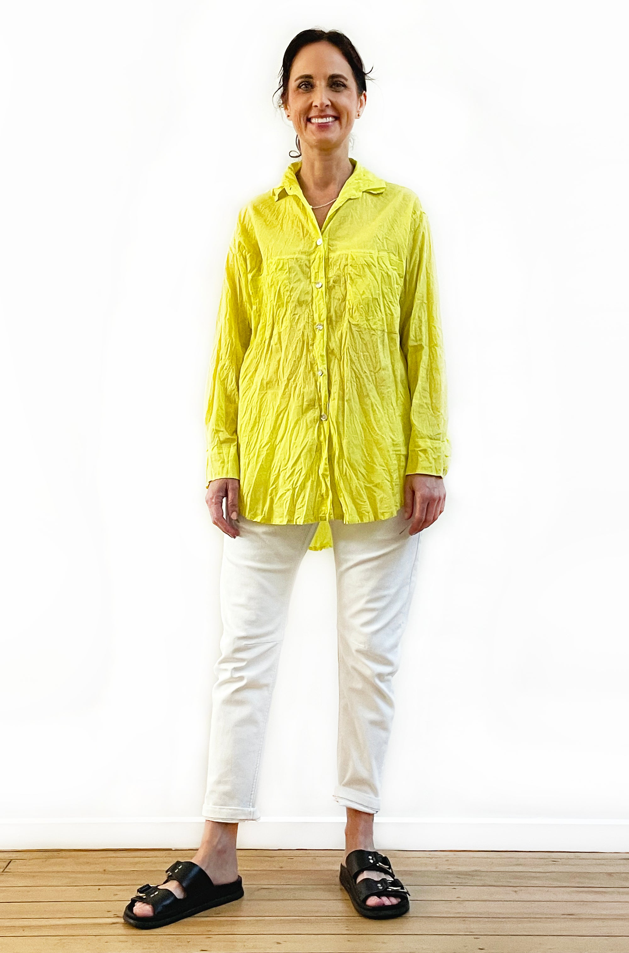 COTTON TWIST & GO SHIRT SUMMER LIME