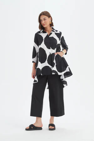 TIRELLI PRINT SWING BACK SHIRT SPOT