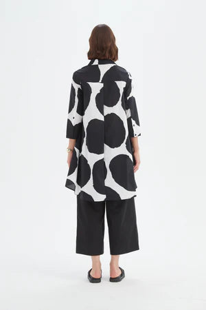 TIRELLI PRINT SWING BACK SHIRT SPOT
