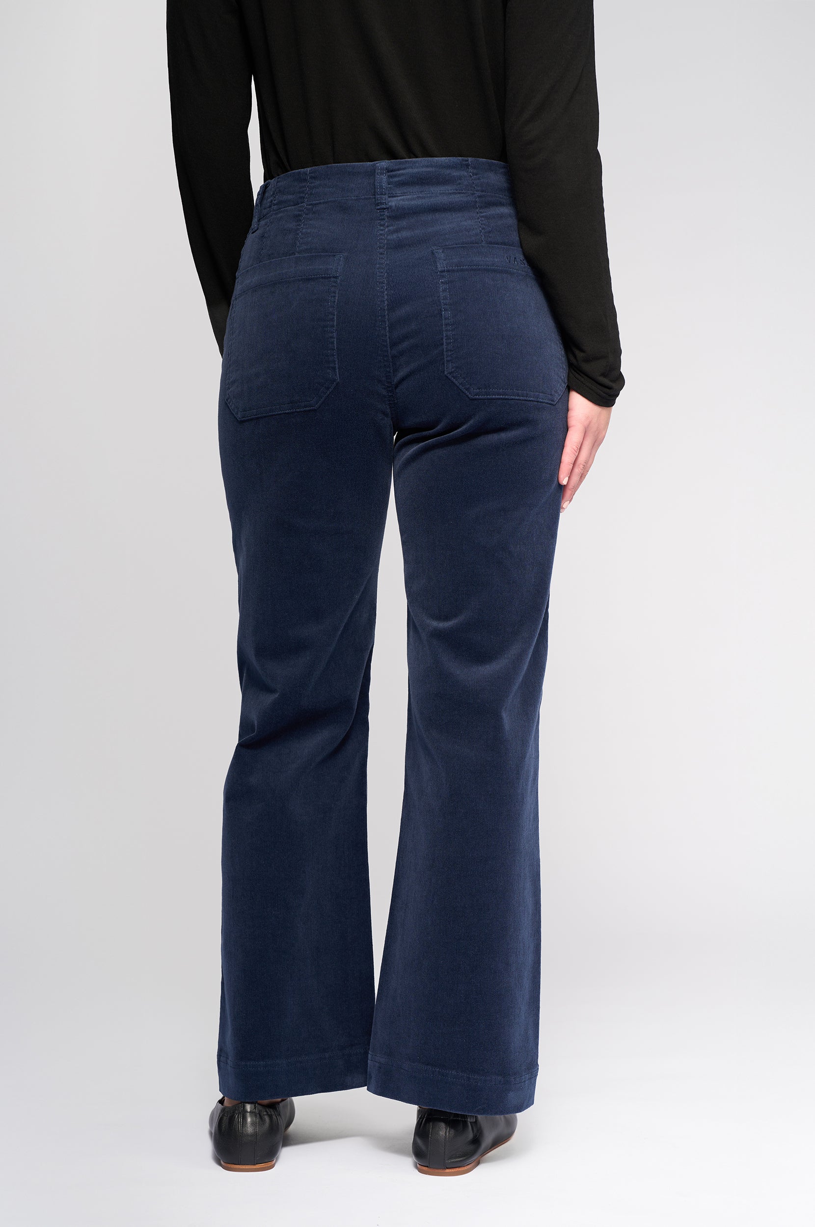 VASSALLI DAILY CORD PANT SLATE BLUE