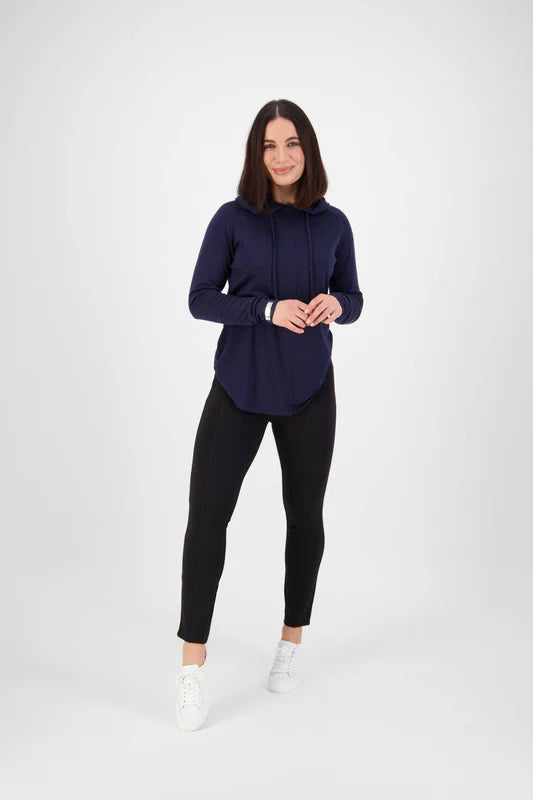 VASSALLI FORTUNE PONTI PULL ON PANT BLACK