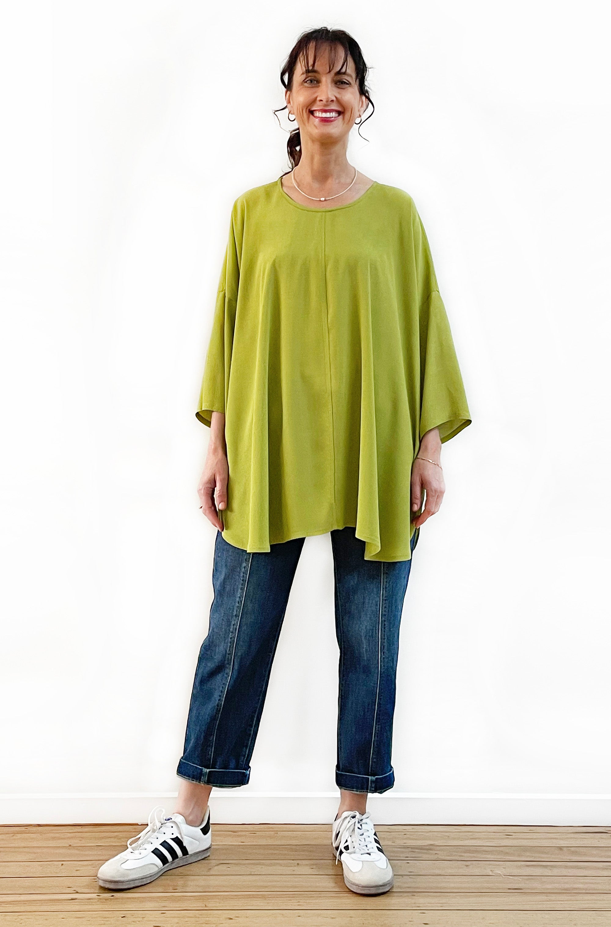 VISCOSE CIRCLE TOP PISTACHIO