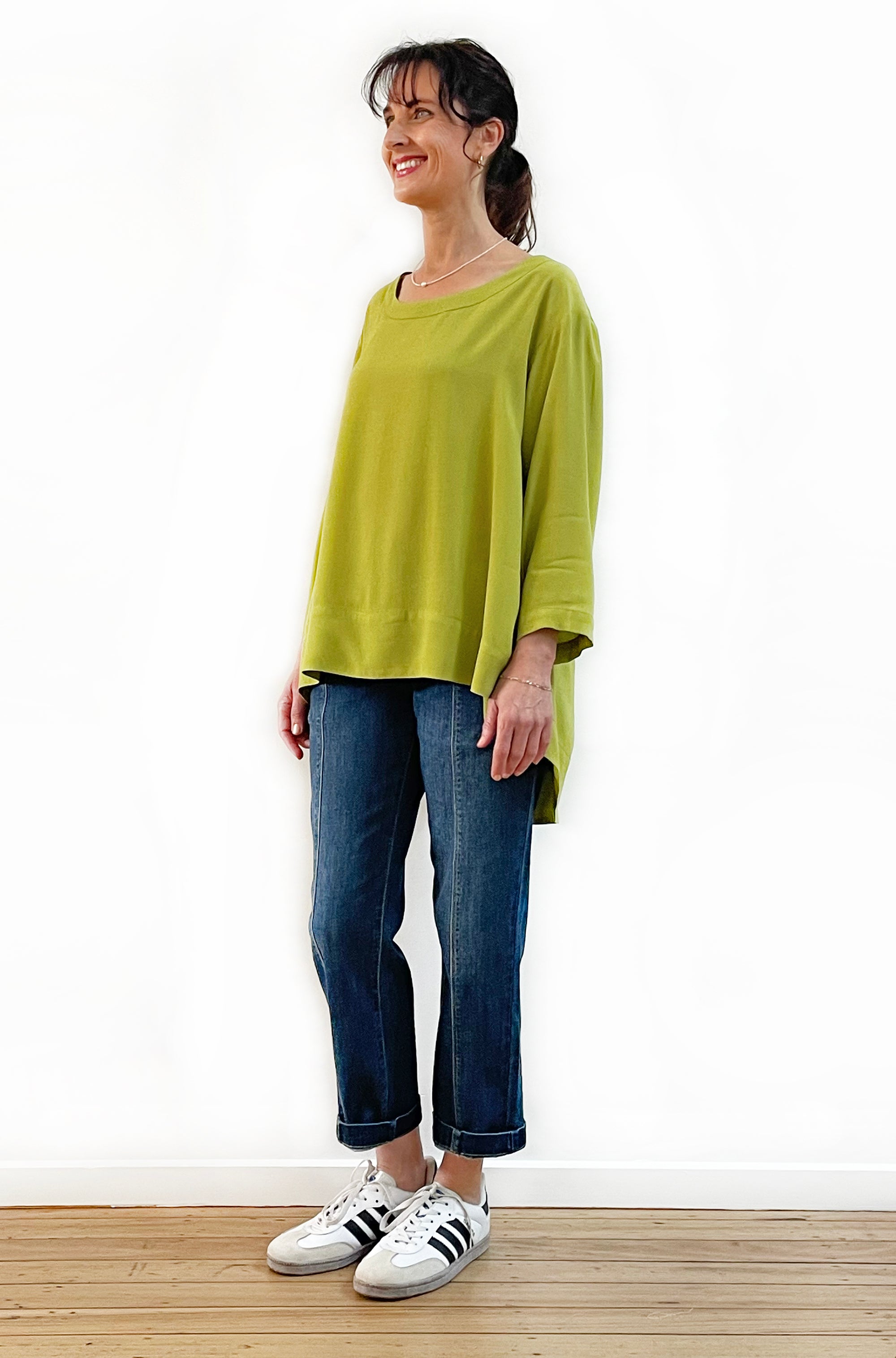 VISCOSE HI LO TOP PISTACHIO