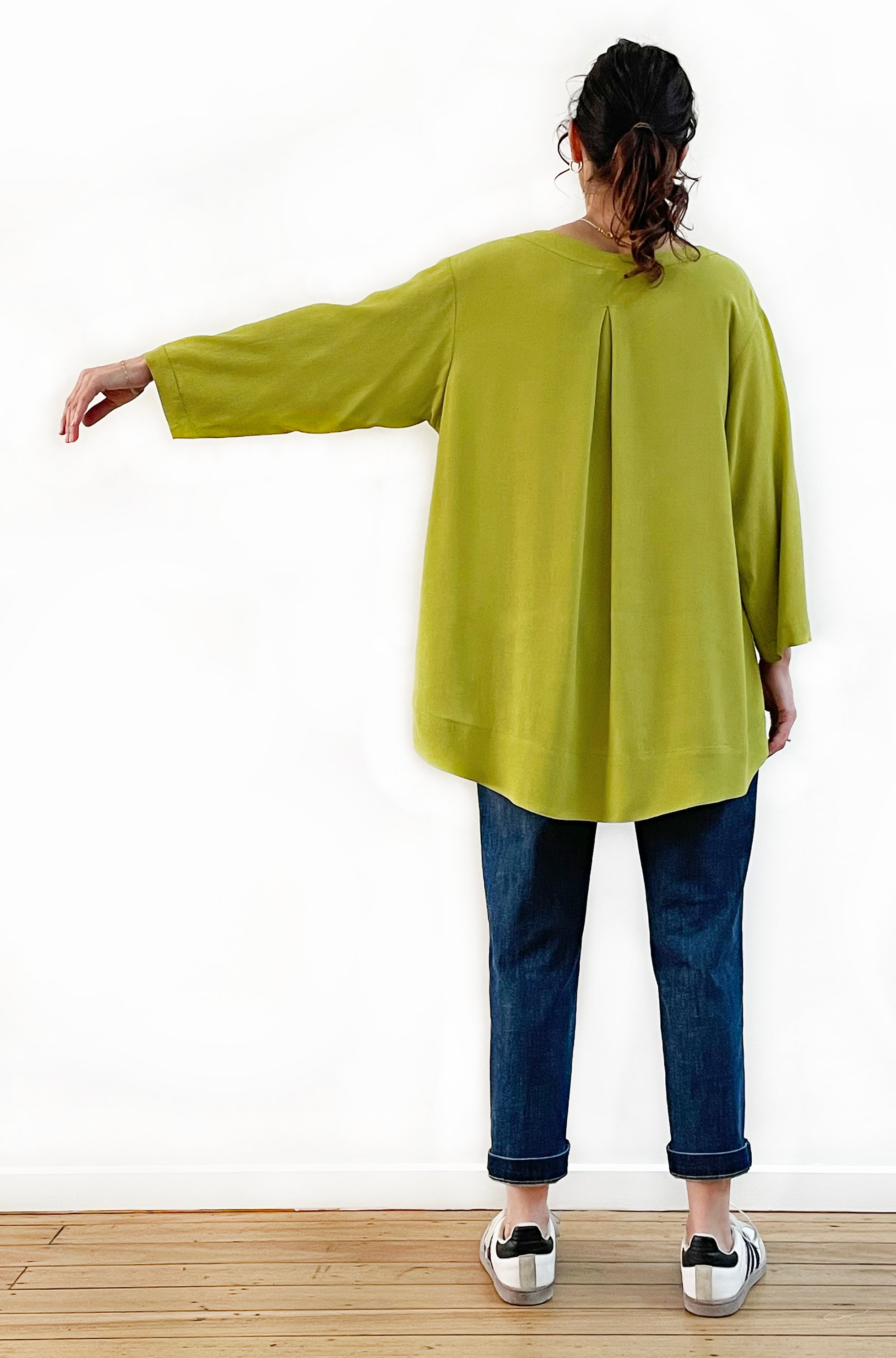 VISCOSE HI LO TOP PISTACHIO