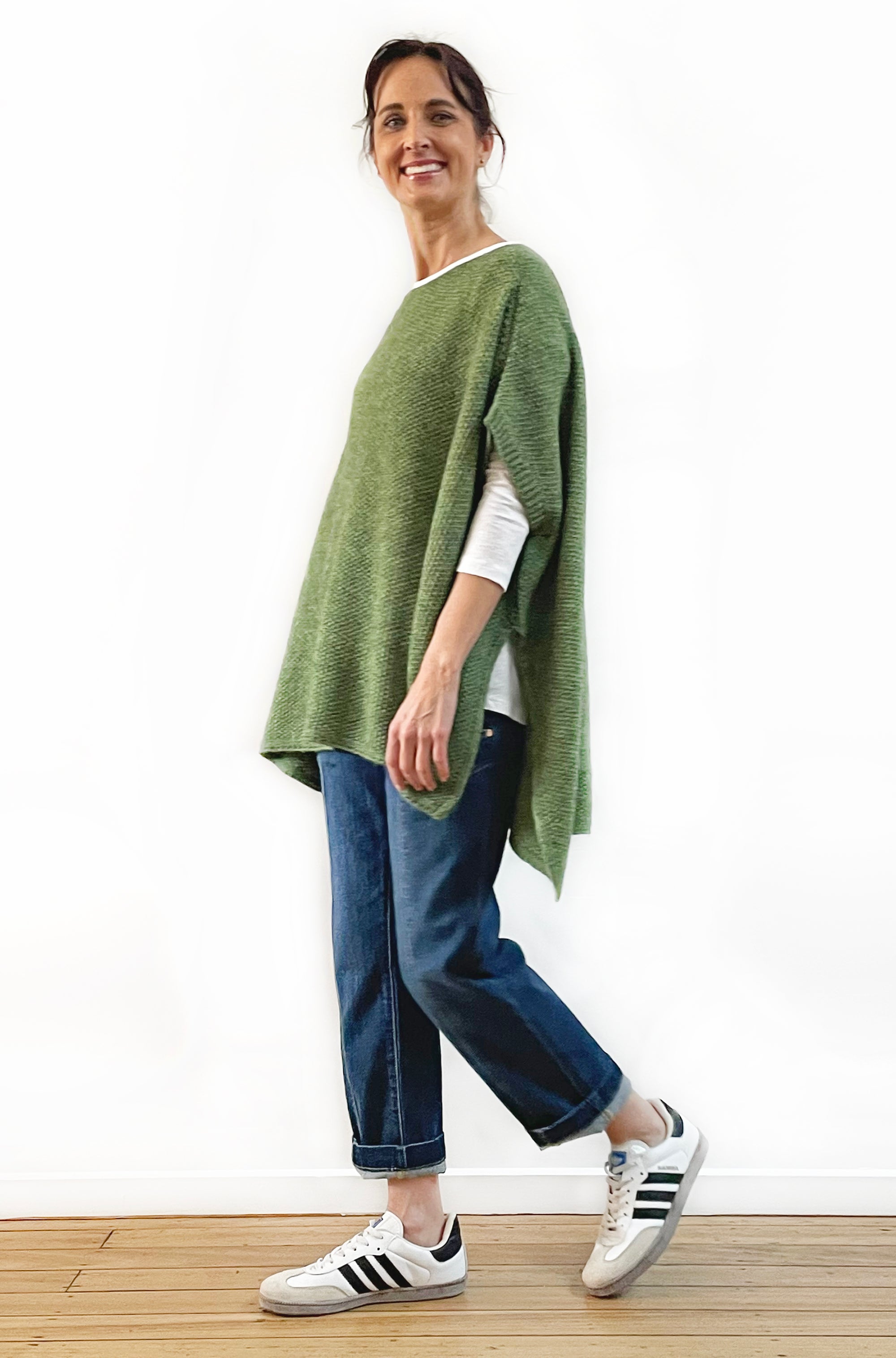 YOU'RE BEAUTIFUL KNIT GRASS GREEN
