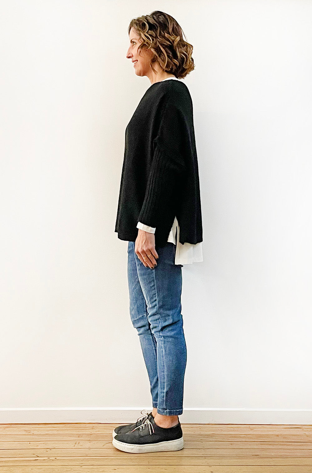 ON THE GO JUMPER BLACK