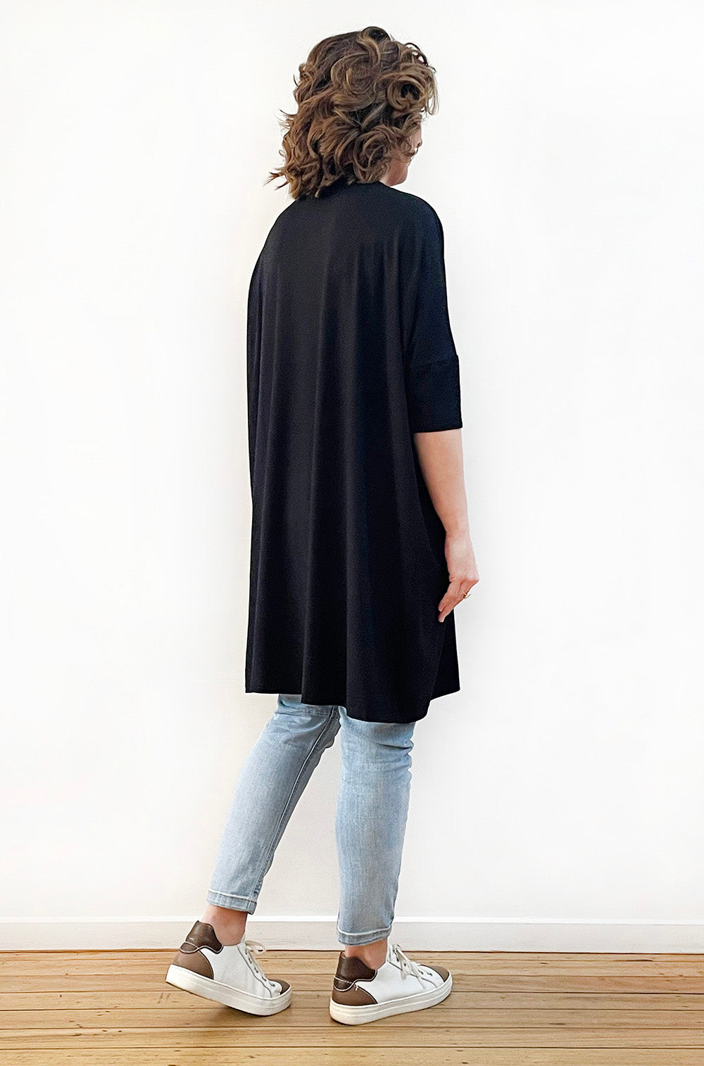 BAMBOO BOX TUNIC BLACK