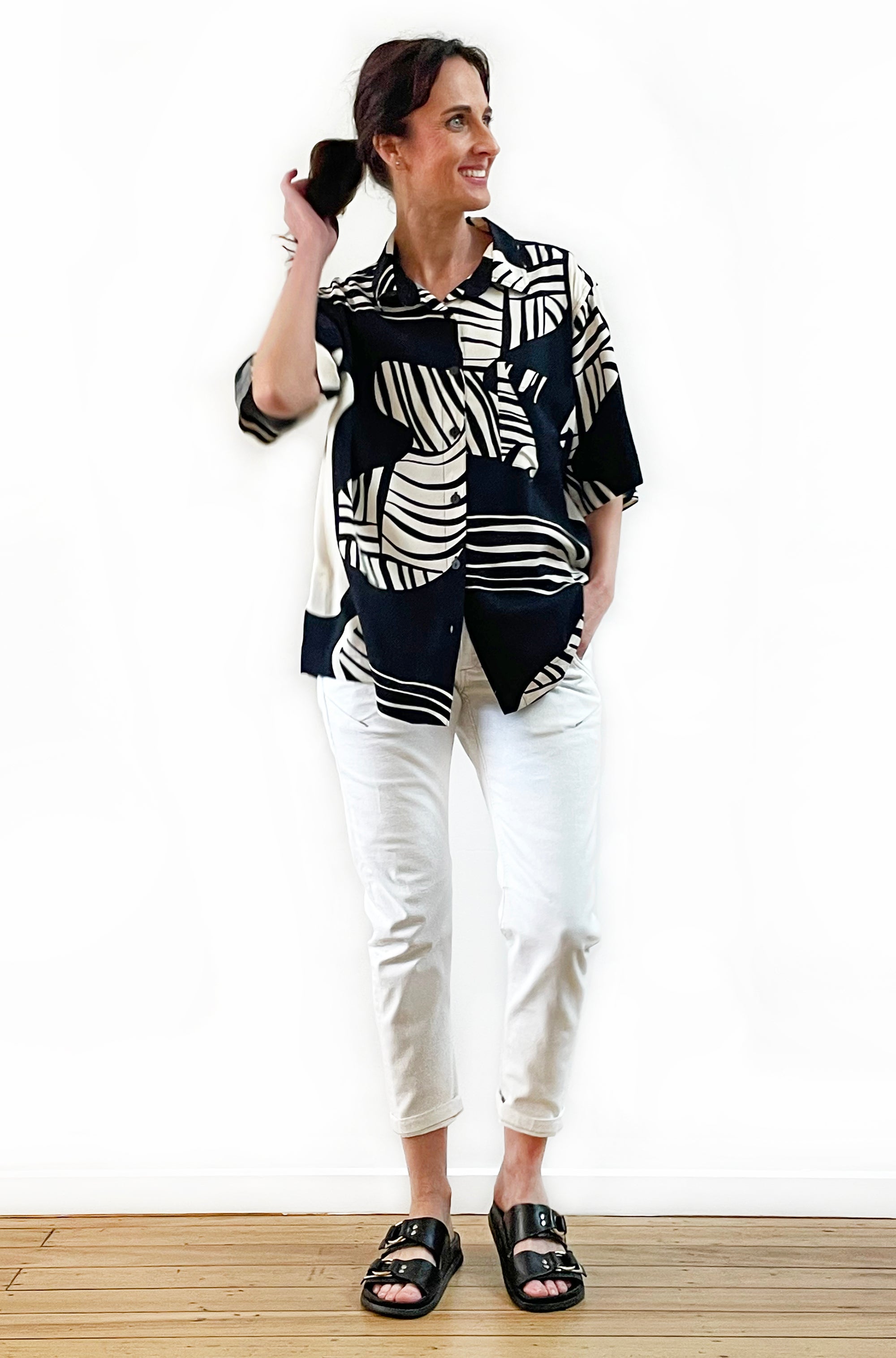 ART PRINT SHORT SLEEVE SHIRT