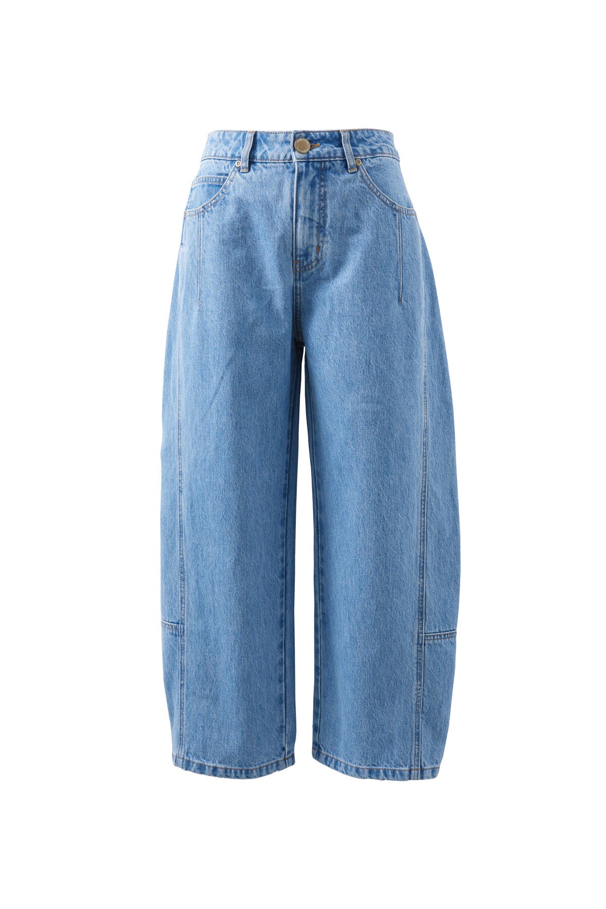 CERES LIFE DARTED BARREL JEAN VINTAGE BLUE