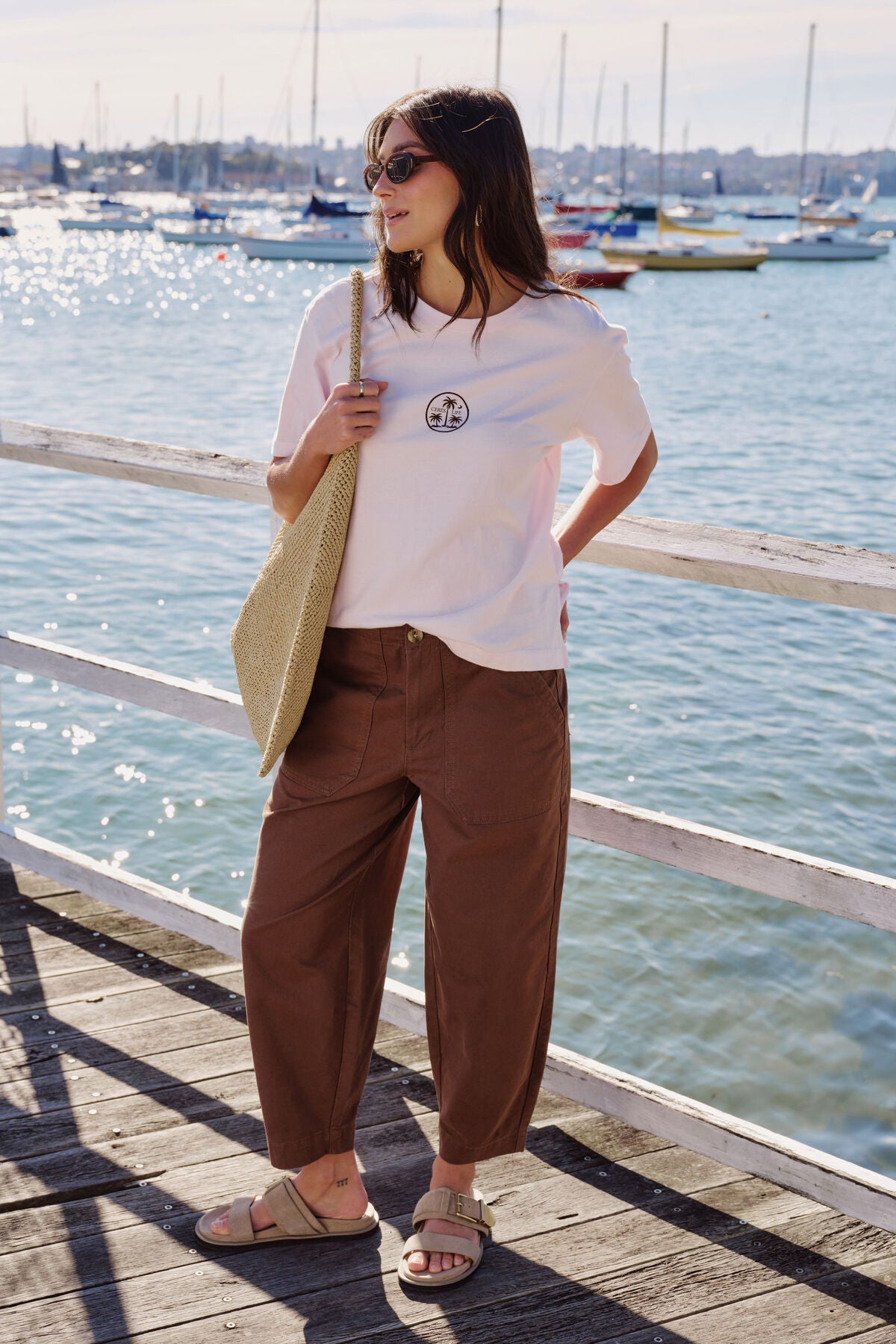 CERES LIFE WEEKENDER PANT WINTER CHOCOLATE