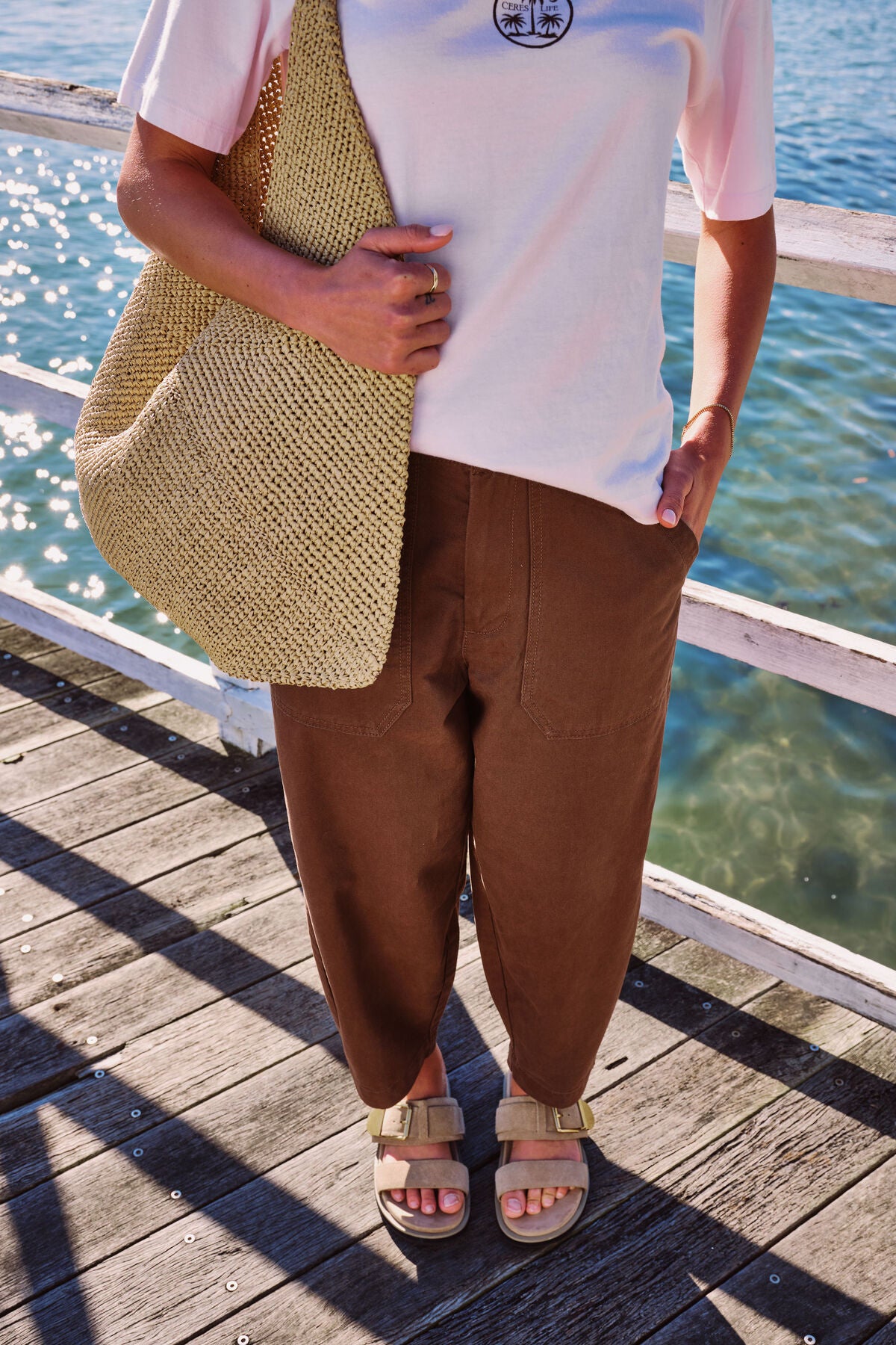 CERES LIFE WEEKENDER PANT WINTER CHOCOLATE