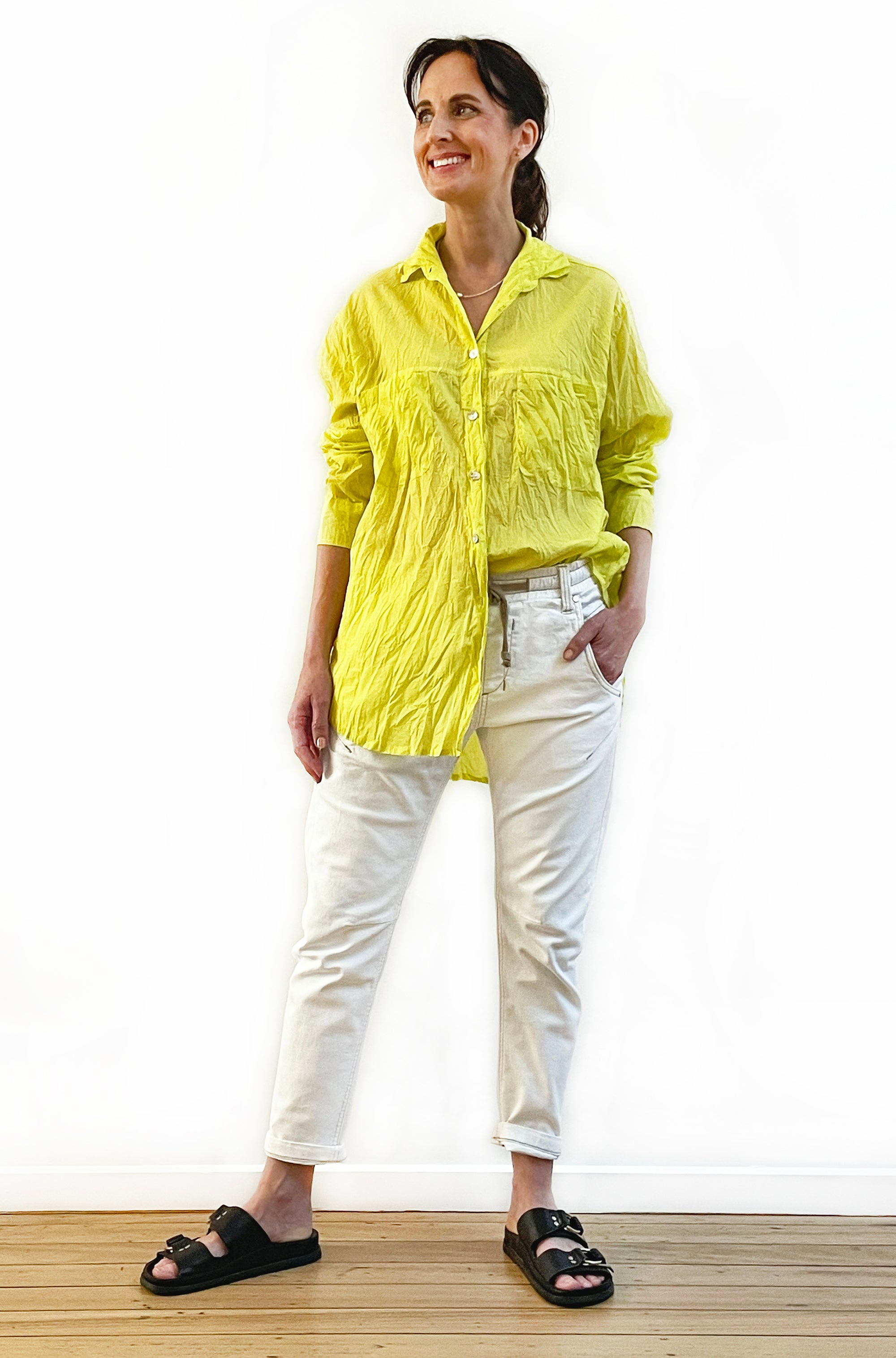 COTTON TWIST & GO SHIRT SUMMER LIME