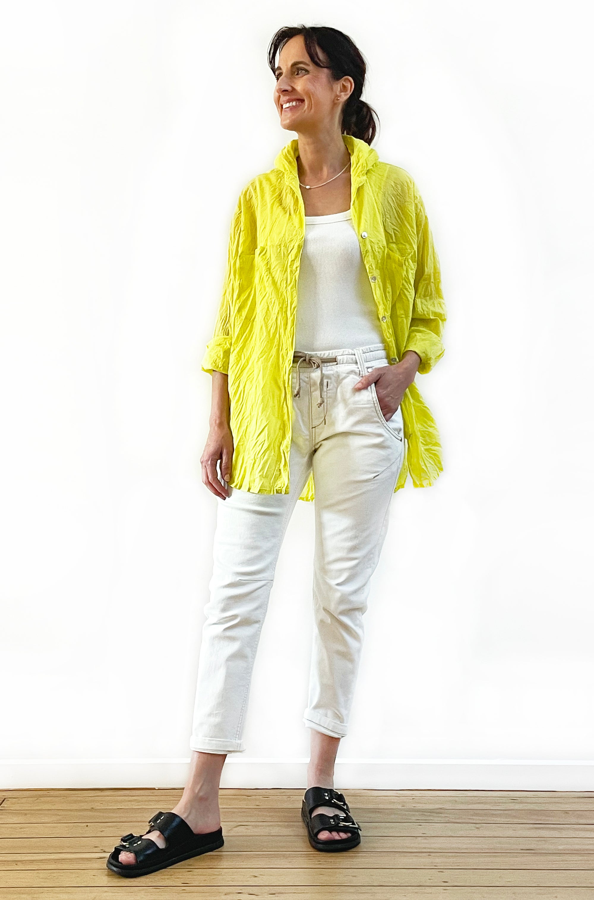 COTTON TWIST & GO SHIRT SUMMER LIME