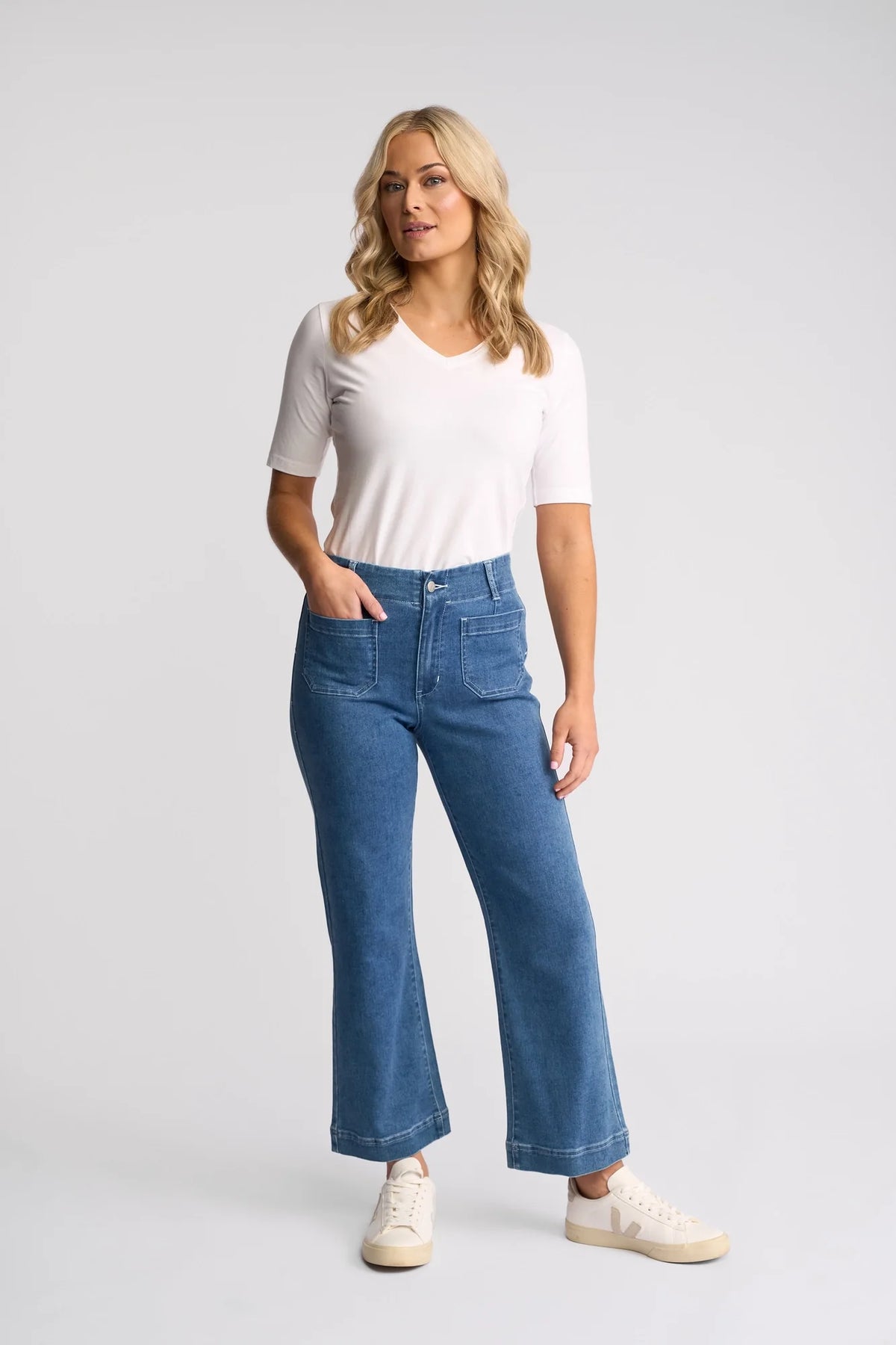 VASSALLI DAILY JEAN BLUE HUE DENIM