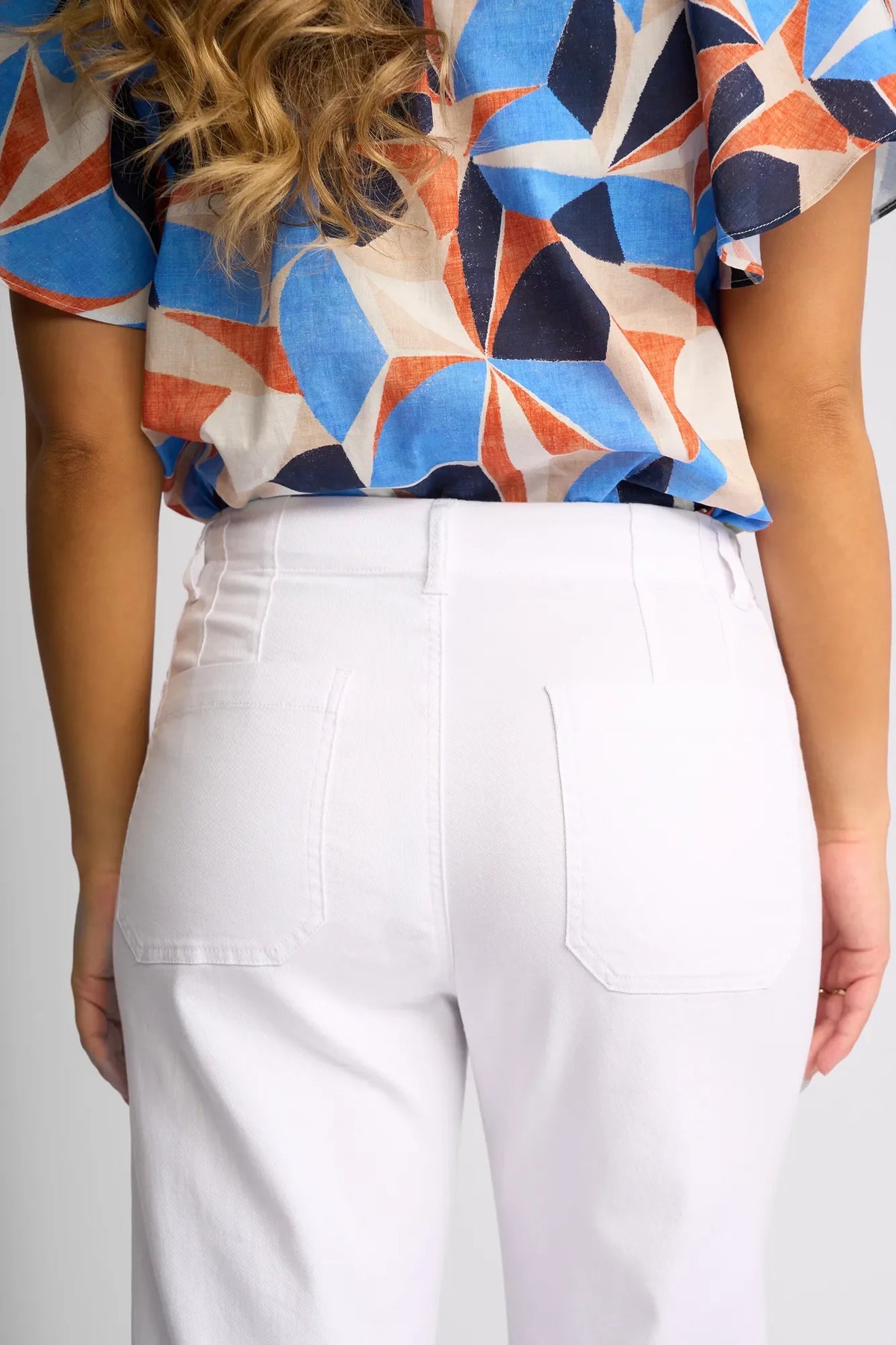 VASSALLI DAILY JEAN WHITE DENIM