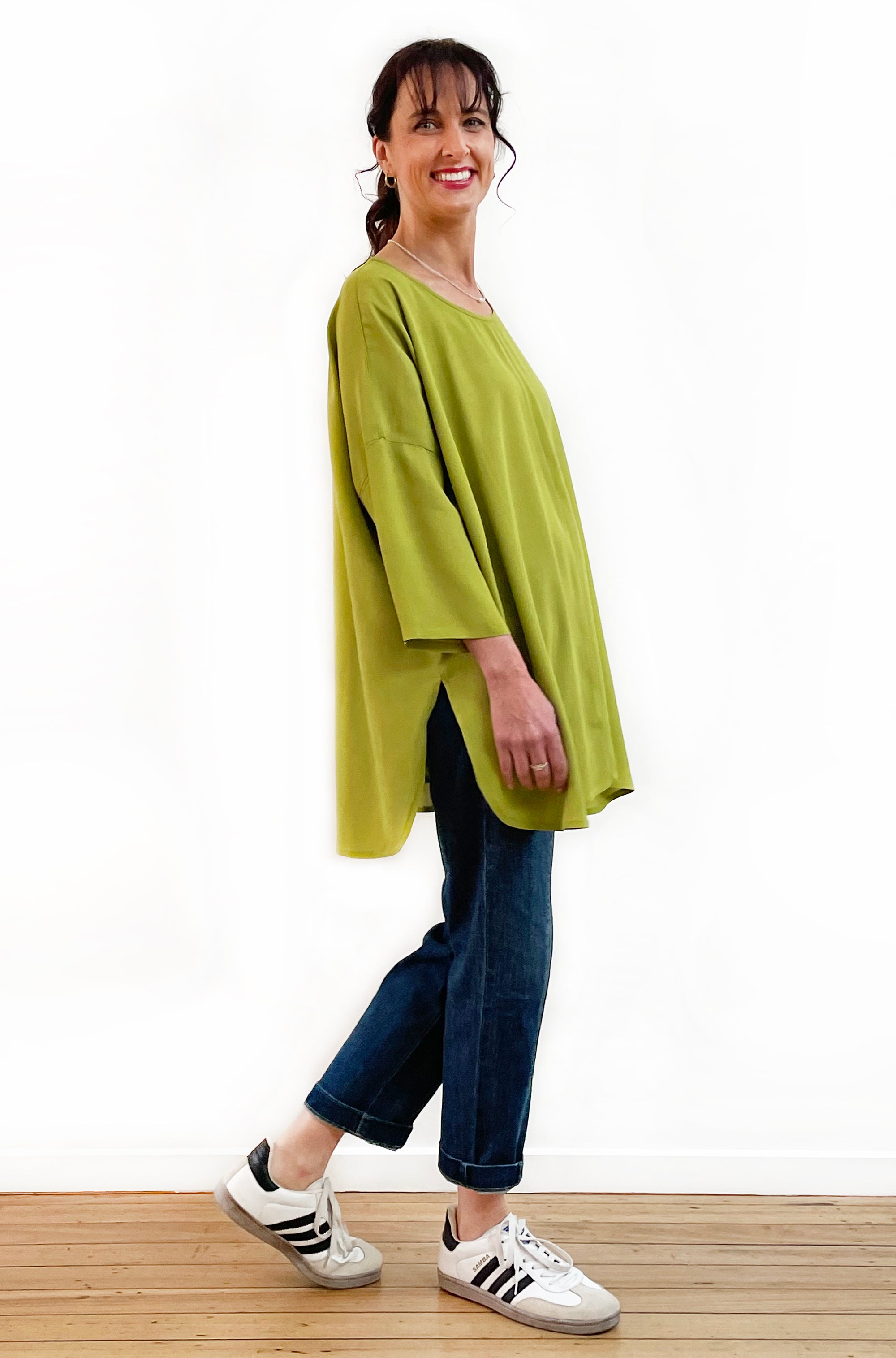 VISCOSE CIRCLE TOP PISTACHIO