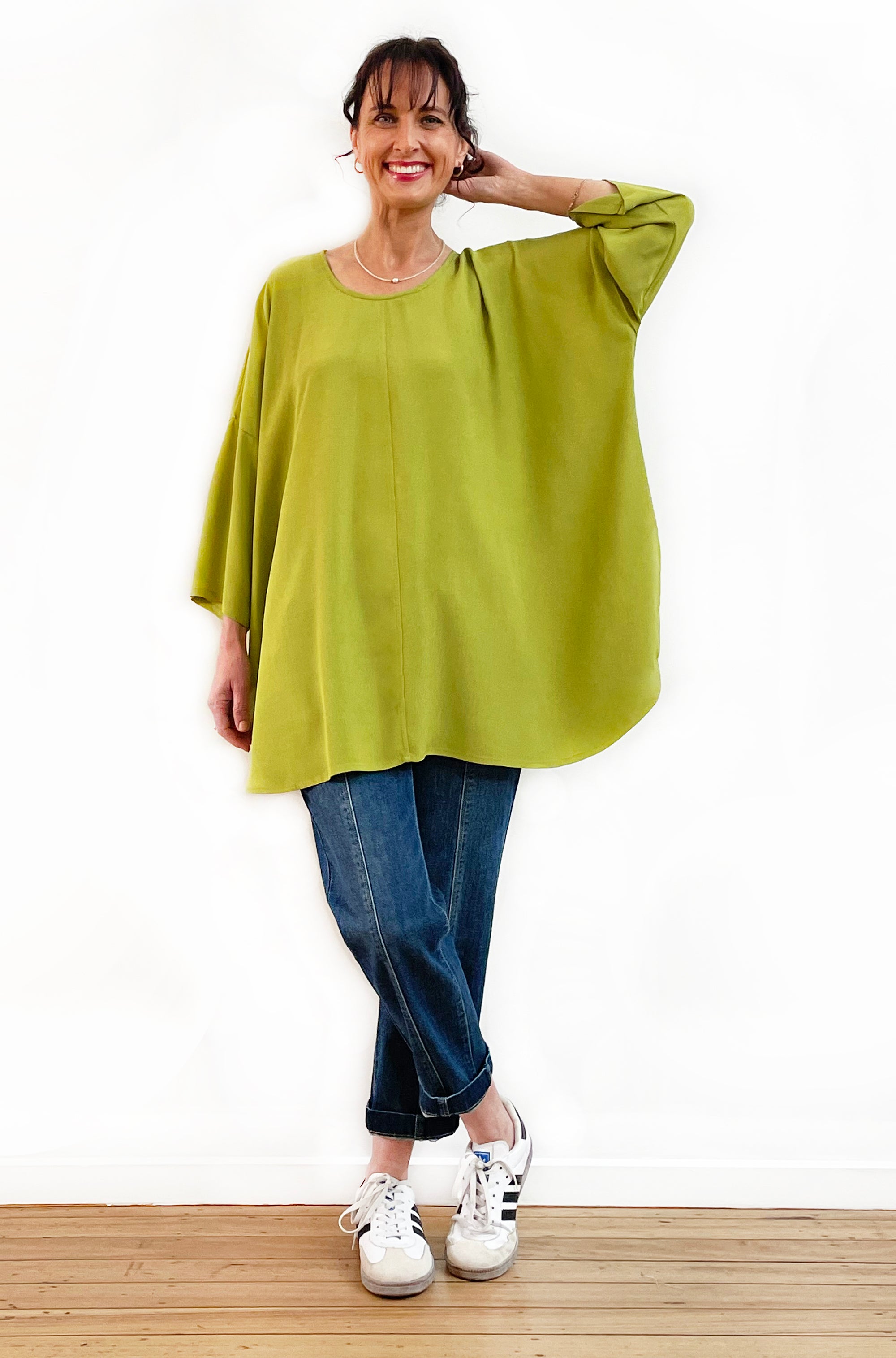 VISCOSE CIRCLE TOP PISTACHIO