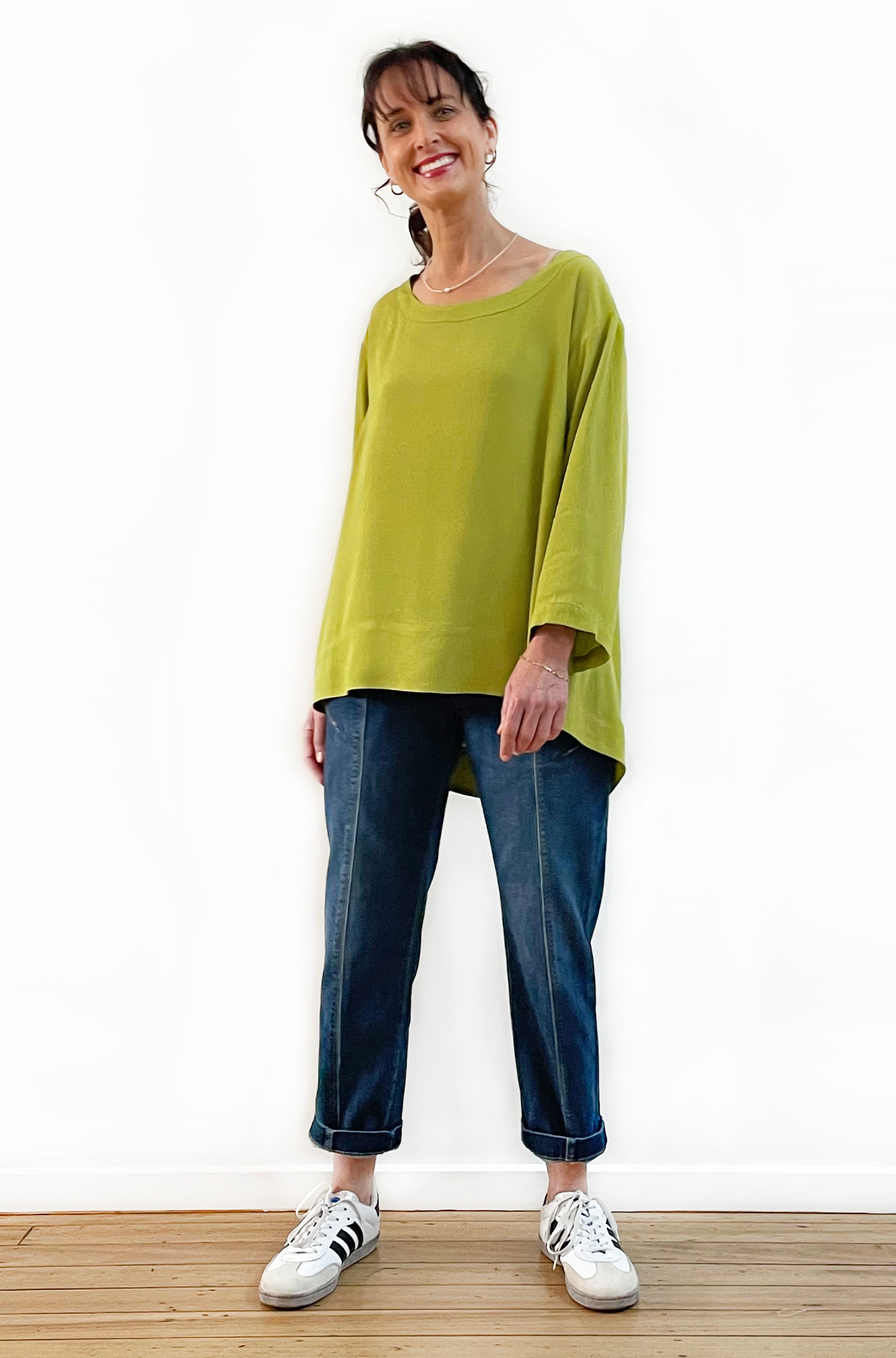 VISCOSE HI LO TOP PISTACHIO