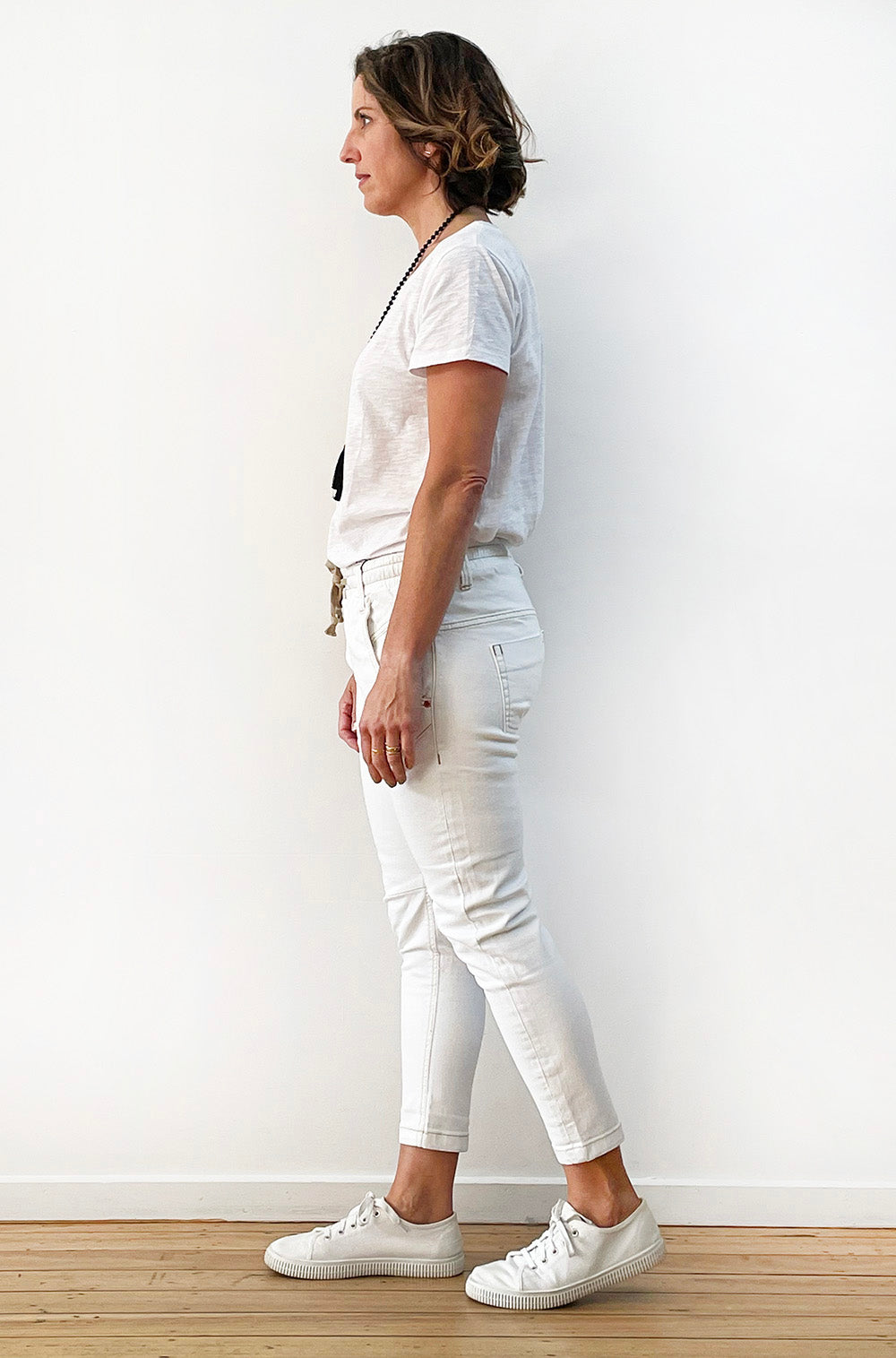 DRICOPER ACTIVE OFF WHITE JEANS