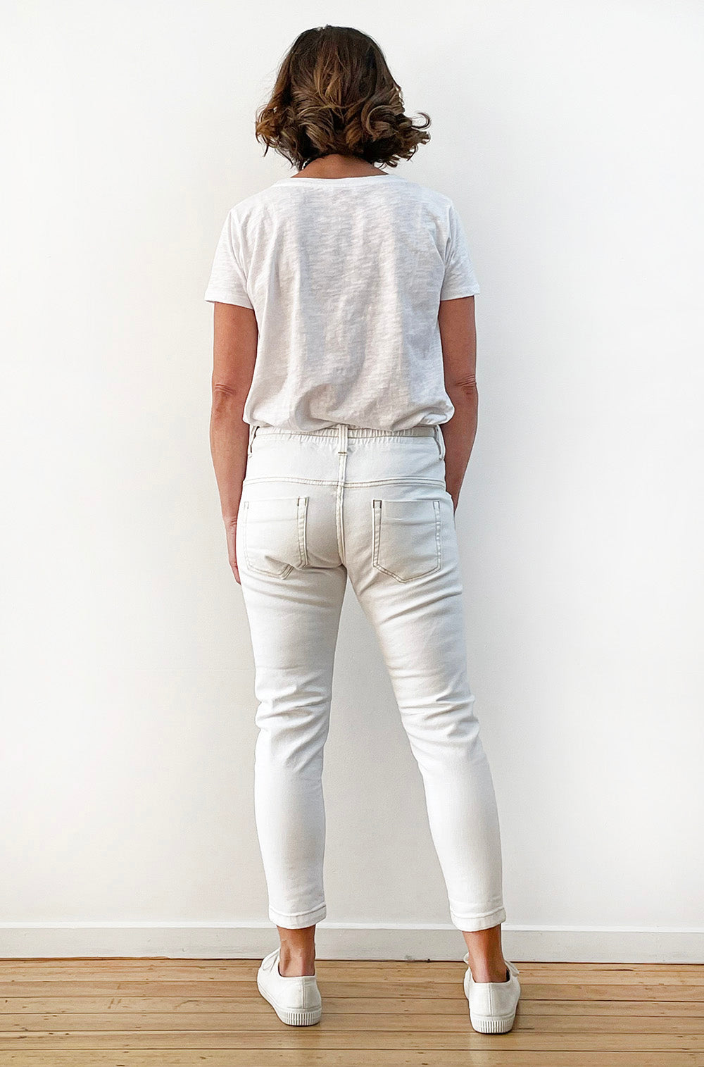 DRICOPER ACTIVE OFF WHITE JEANS